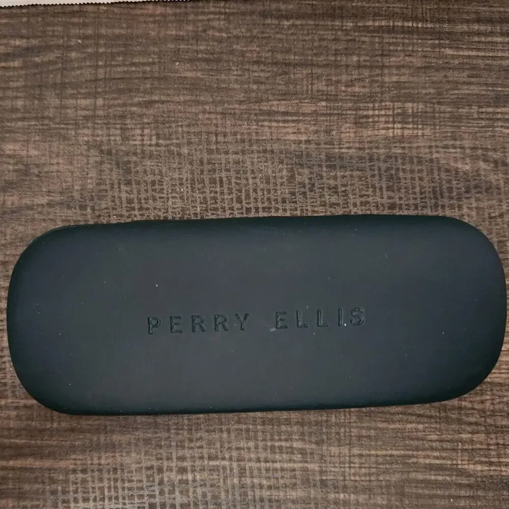 Perry Ellis matte black hard